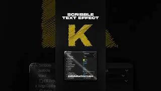 Scribble Text Effect