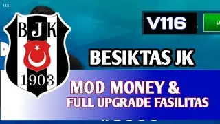 SOCCER MANAGER 21 V1.1.6 Besiktas Save Hack Mod Money & Full Upgrade Fasilitas