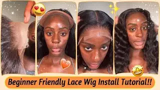 *Beginner Friendly* How To: Ultimate Melt Your Lace Wig❓ Wig Install Tutorial 