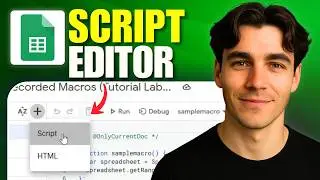 How To Get To Script Editor On Google Sheets (Tutorial 2026)