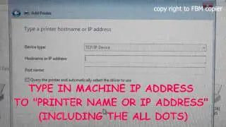 How to Install Canon IR Series Printer driver manually on Windows 7