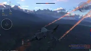 Reversal in AV8C, featuring vectored maneuver