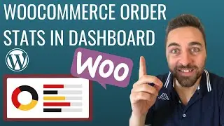 WooCommerce order stats nella dashboard di WordPress