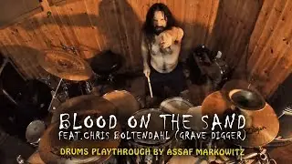 DESERT - Blood on the Sand | Drums playthrough  | feat. Chris Boltendahl of GRAVE DIGGER