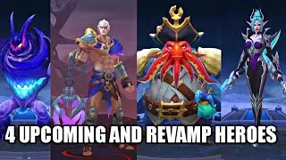 4 UPCOMING AND REVAMPED HEROES IN MOBILE LEGENDS | MOBILE LEGENDS NEW HERO