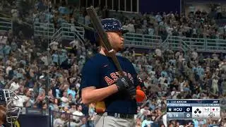 Astros @ Rays 10/19/2024 MLB the show 23 ALCS Game 5