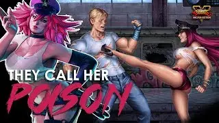 Poison Dominates Haggar and Cody - SFV - Final Fight Version - 4K