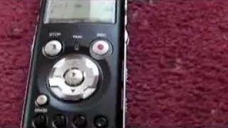 Olympus LS10 portable audio recorder