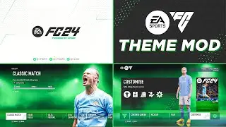 EA FC 24 Theme Mod V2 For FIFA 22 PC | TU17