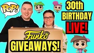 30 Funko Giveaways for my 30th BDAY!! LIVE!