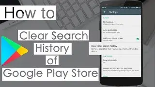 How to View Google Play Search History & Delete it