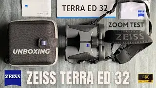 ZEISS TERRA ED 8X32 Binoculars - Unboxing & Zoom Test