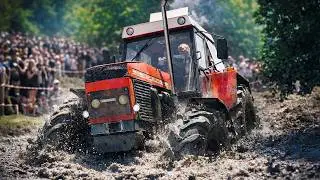 ATV vs Tractor in Mud - Tractor Show Hajek 2025 | Offroad 4x4