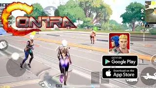 CONTRA: TOURNAMENT gameplay - CBT Battle Royale fps game 21kills android iOS