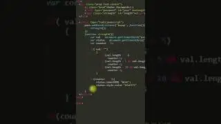 password strength using html css and Js || Full HTML tutorials 