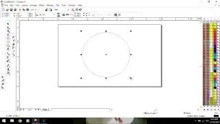 making of stars in coral  draw