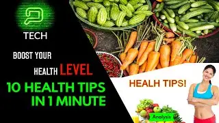 10 Health Tips in One Minute|Health Tips At Home|Health Tips At Work|Health Tips For Women|For Girl