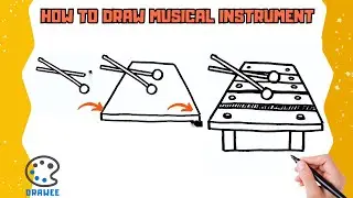 How to draw Musical Instrument