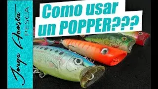 CUANDO, DONDE y COMO usar un POPPER?? - Consejos de PESCA