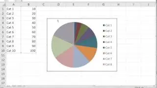 Excel: How to Make a Simple Pie Chart