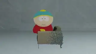 My heart is cold Eric cartman (Blender)
