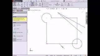 Solidworks tutorial - Sketch trim commands in solidworks (CSWA certificate)