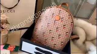 рюкзак гуччи женский коллекция Дисней