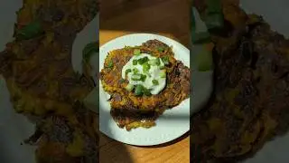 Veggie Fritters ✨ (recipe in comments) 