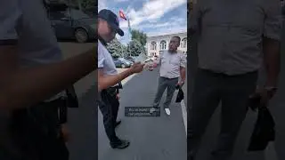 Водителю мэрии все можно? Подложный номер, тонировка без разрешения.