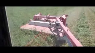 Жара в Казахстане, кошу сено, телефон от жары не хочет снимать видео
