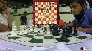 And then the rook was sacrificed | GM Mitrabha Guha vs Nimay Agrawal | Olympiad Torch Run Rapid