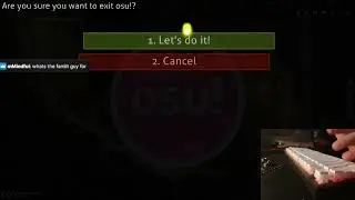 FREDDIEBENSON WORST LAST NOTE CHOKE EVER!! | Daily osu! Moments!