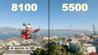 i3 8100 vs R5 5500