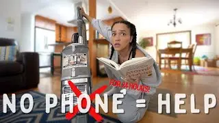 i tried to survive 24 HOURS without a PHONE