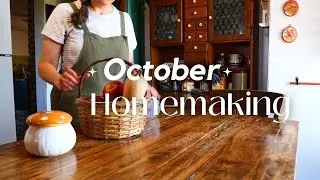 Autumn Homemaking | Staying Productive, DIY Laundry Soap, Simple and Slow Life
