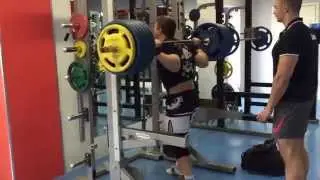 Присед 252 кг