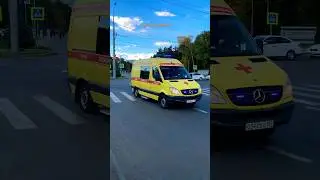 Ambulance siren wail yelp horn