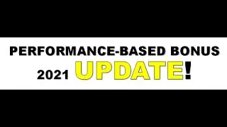 Performance Based Bonus 