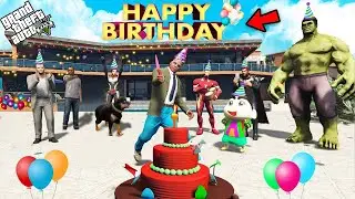 Franklin Celebrating Birth Day in GTA 5 !