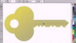 Make a Key in CorelDRAW in 5 minutes!