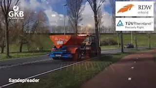 GKB Sandspreader public road