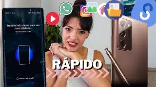 Note 20 ultra! Como TRANSFERIR DADOS MAIS RÁPIDO para NOVO CELULAR?