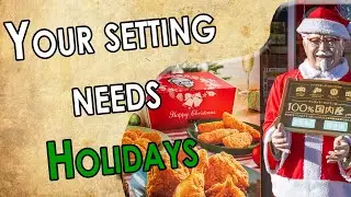 How to Worldbuild Festivals and Holidays for your Setting