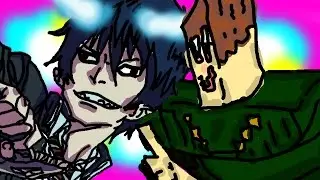 СИНИЙ АНАНИСТ - Грифер Десу - HD 1080p | The First Kek - Griefer Desu~! | Ao No Exorcist