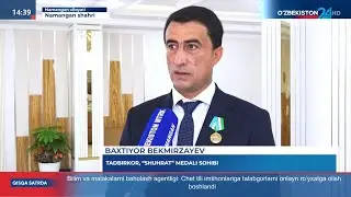 Mehnatdan rag'bat topgan tadbirkor