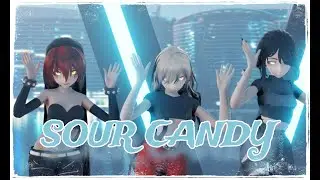 [MMDxFriends] Sour Candy [Motion DL Link]