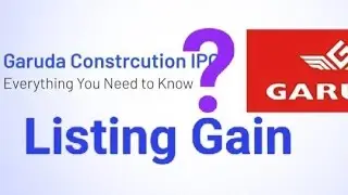 Garuda Construction and Engineering Limited | #bseindia #nseindia #stockmarket #latestipo #stocknews