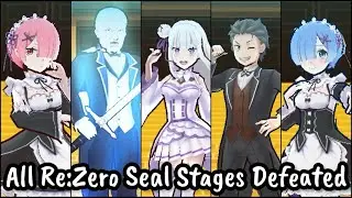 All Re:Zero Collab Event Seal Stages Defeated | Yo-kai Watch Puni Puni