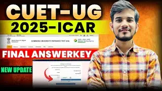 ICAR UG -2025 Final Answer Key New Update ? final result & score card new update 