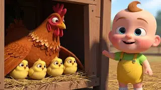Learn to Count with Chicks and a Little Boy | Song for Kids and Toddlers